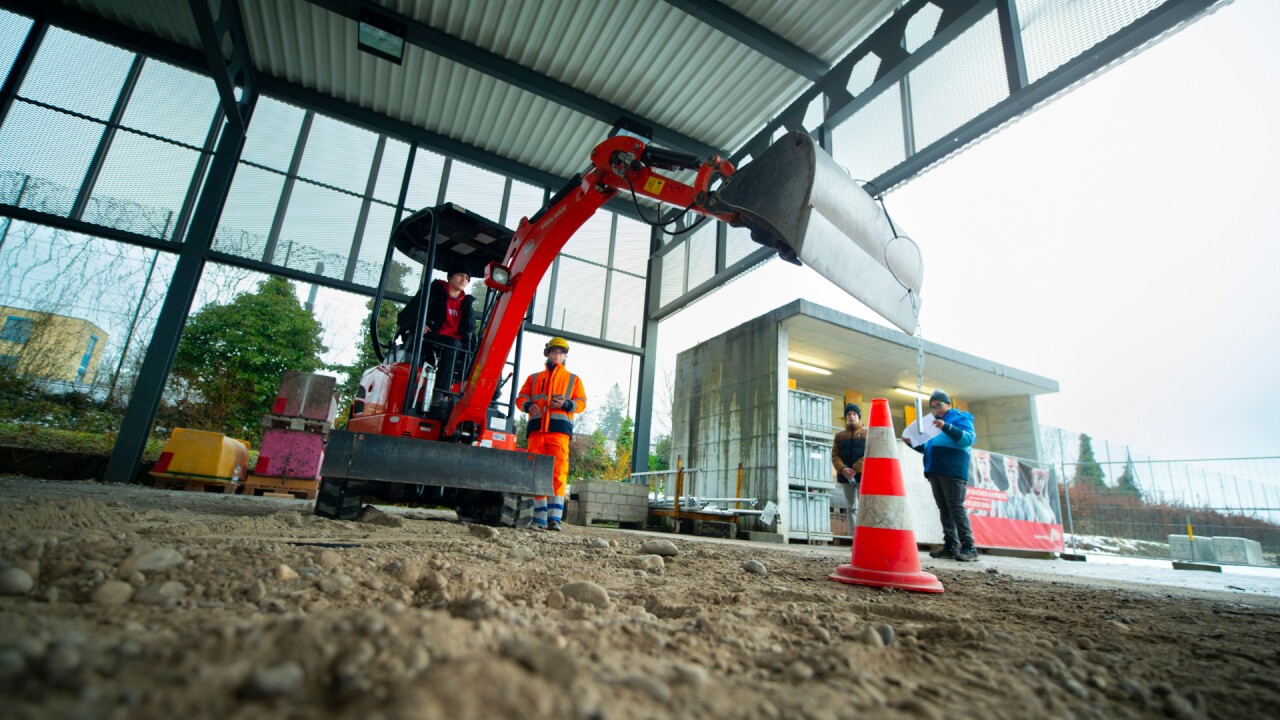 www.bau-action.ch, Bagger fahren