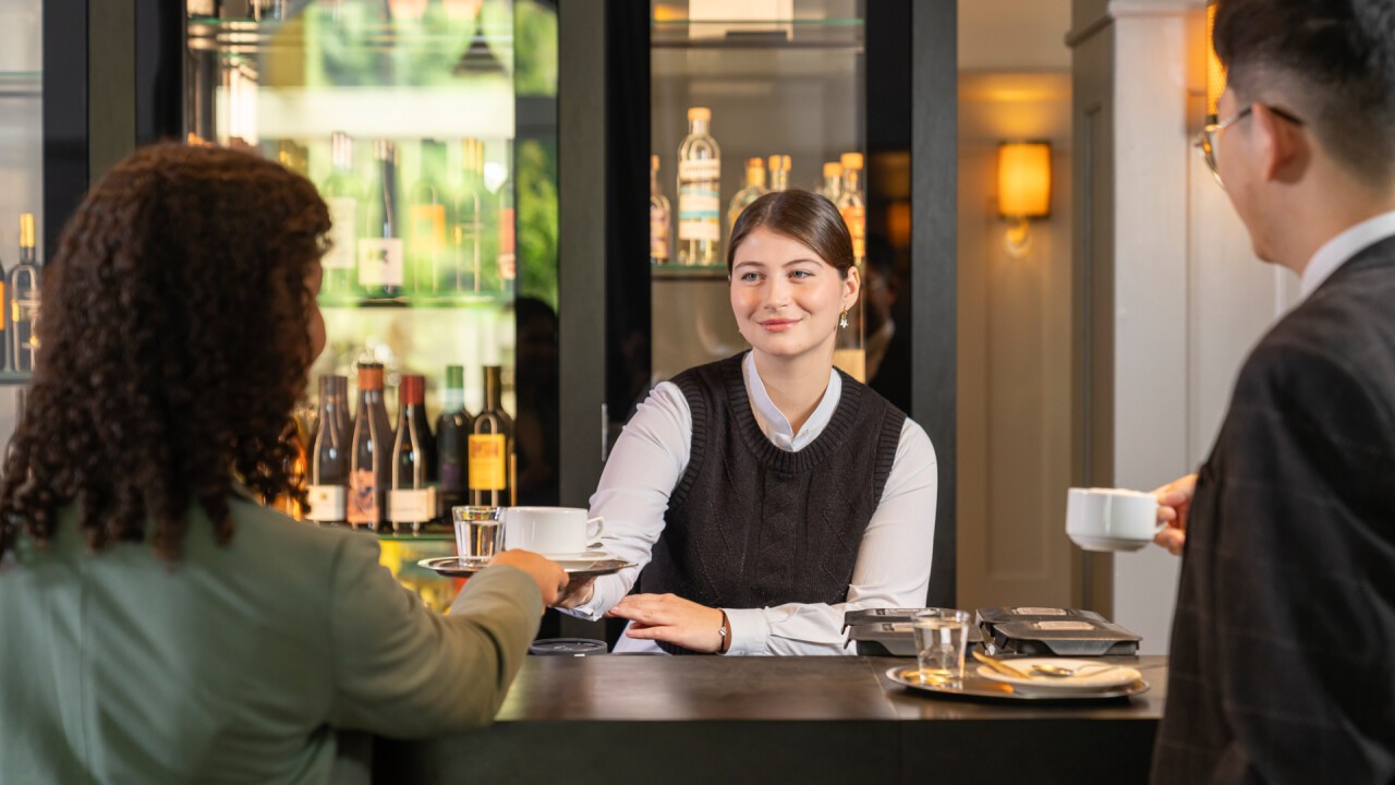 HoKo-Schnupperlis sammeln auch Erfahrung im Service